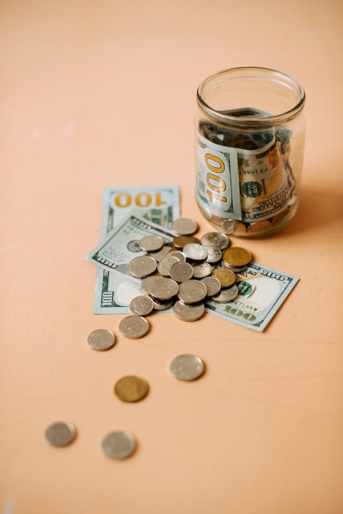 Sales commission check with amortization schedule and contract documents